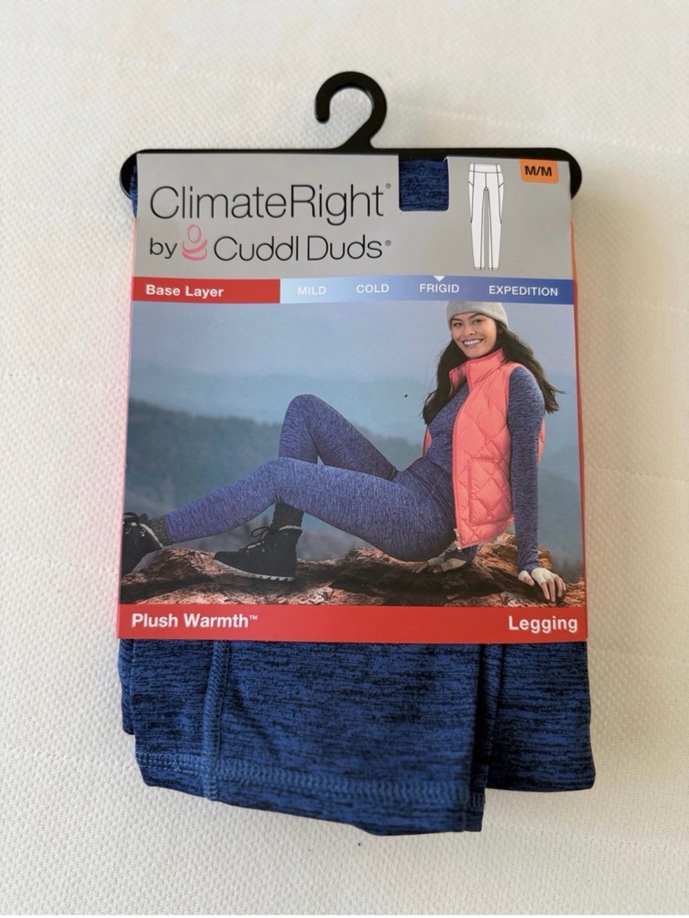 Smartwool Blue Heather Base Layer Leggings